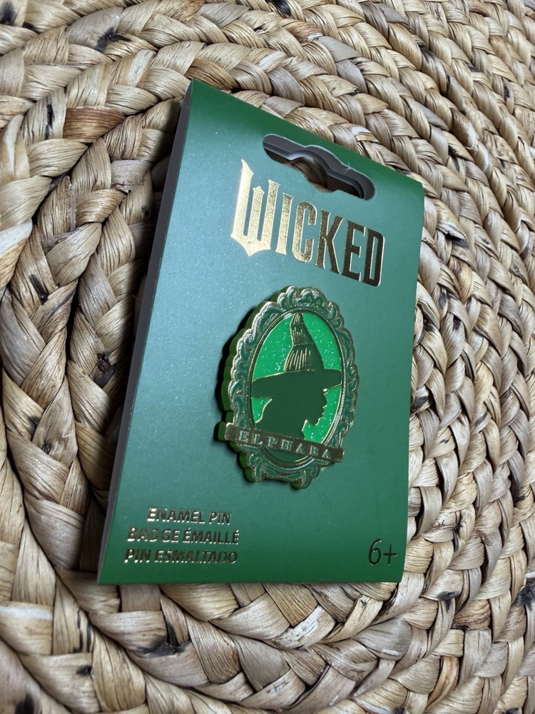 Loungefly Wicked Elphaba Glitter Frame Enamel Pin