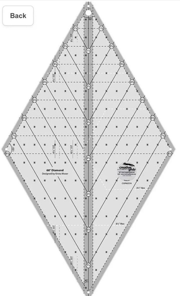 Creative Grids Non slip Ruler