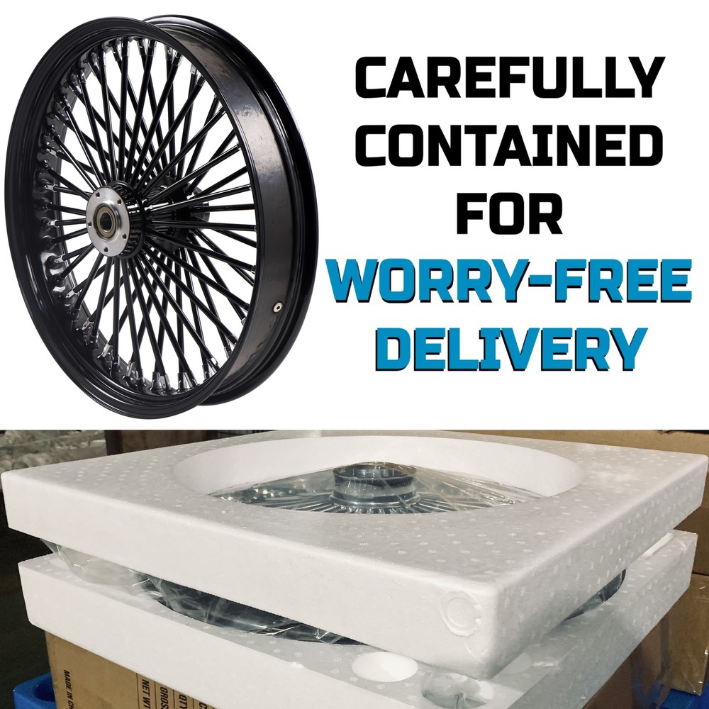 21'' Single Disc Front Wheel for 2008-UP Touring & Softail Slim, FatBoy