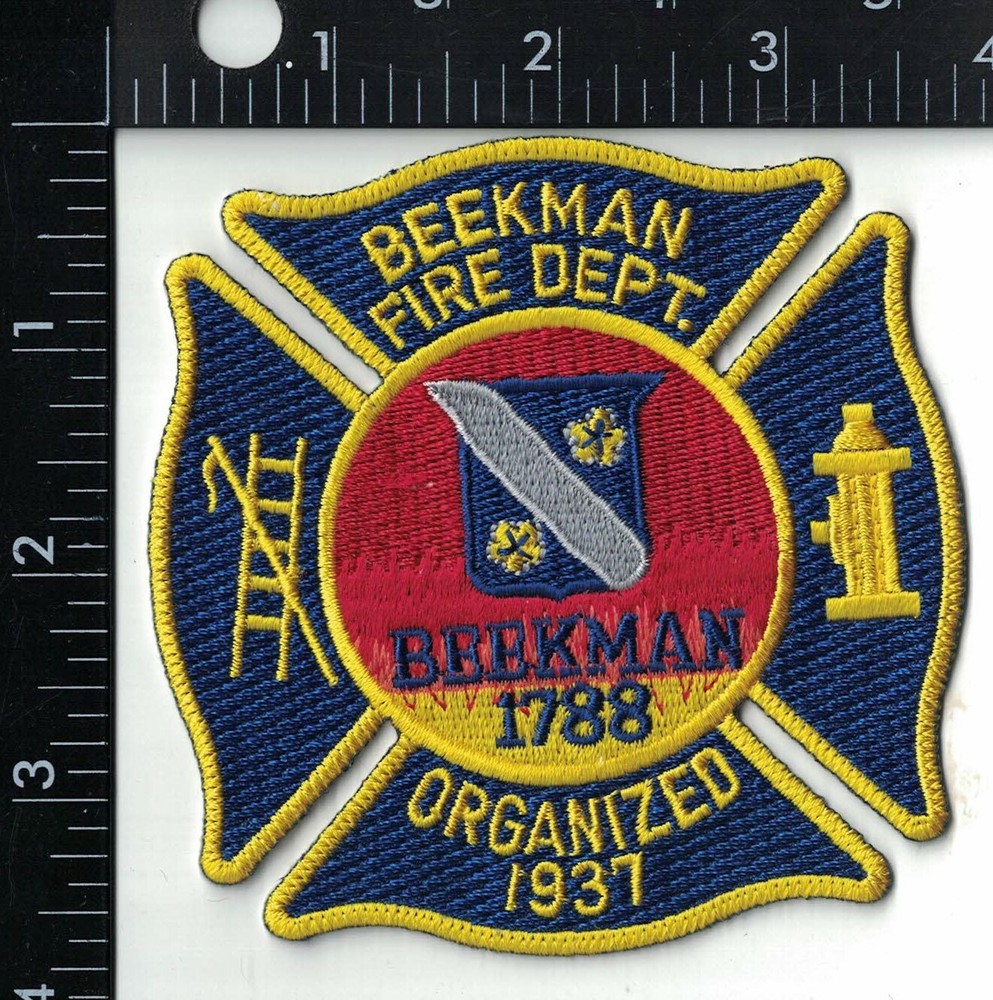 Beekman Fire Dept. NY Firefighter Patch