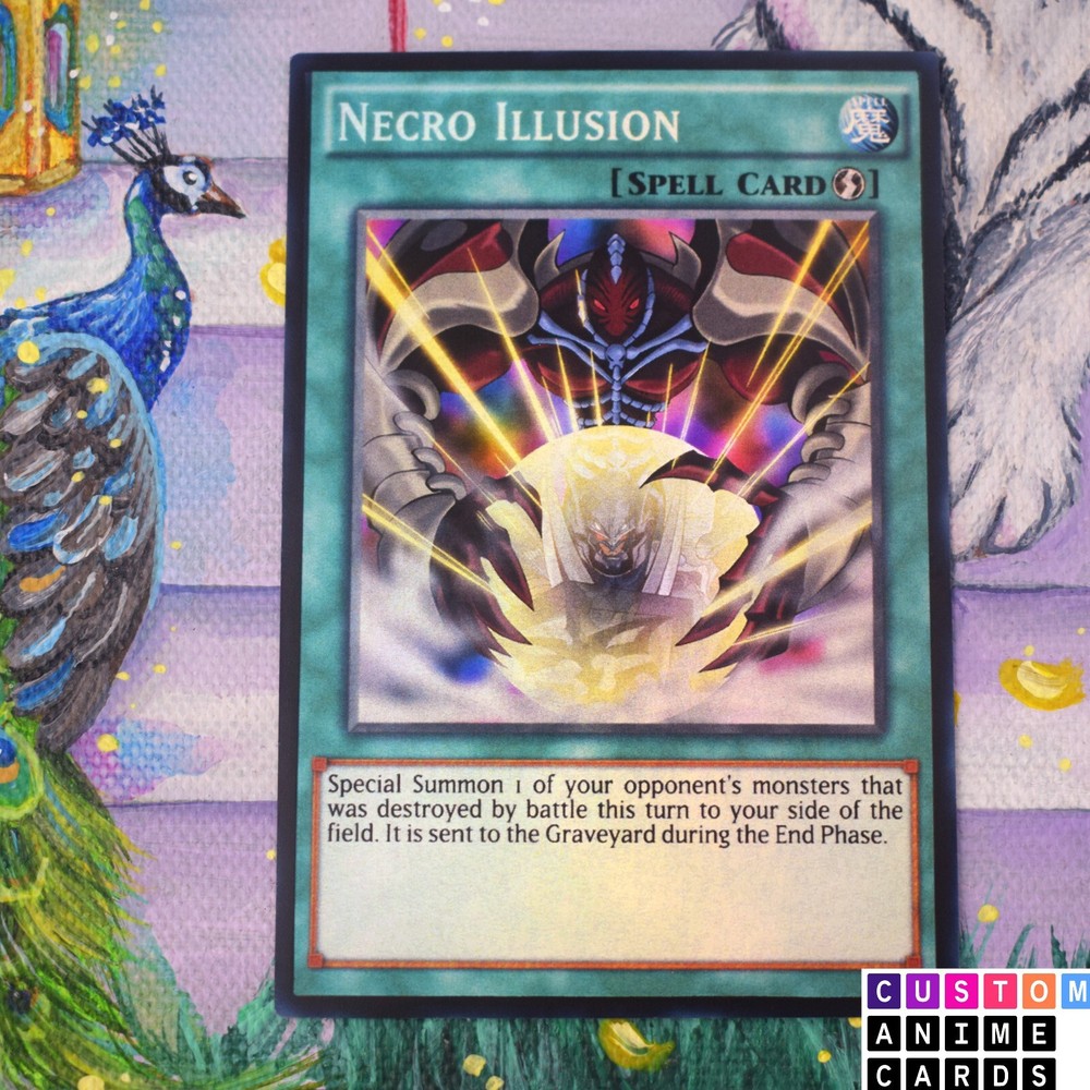 Necro Illusion ANIME EFFECT HOLO card