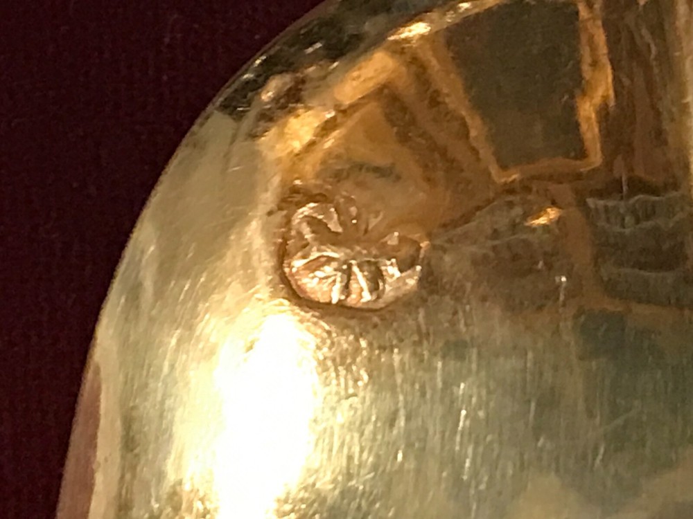 Antique Continental Gilt Silver Figural Spoon