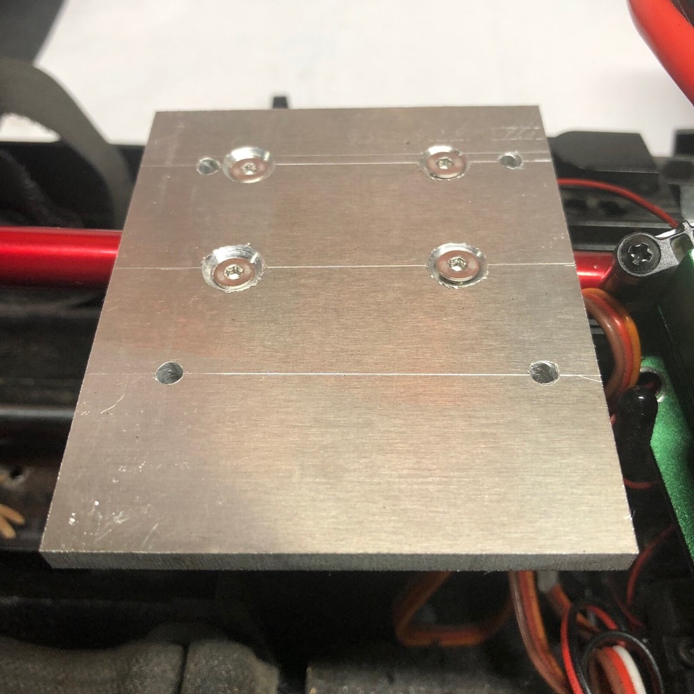 Castle XLX ESC Mounting Plate For Arrma Infraction - Complete Kit