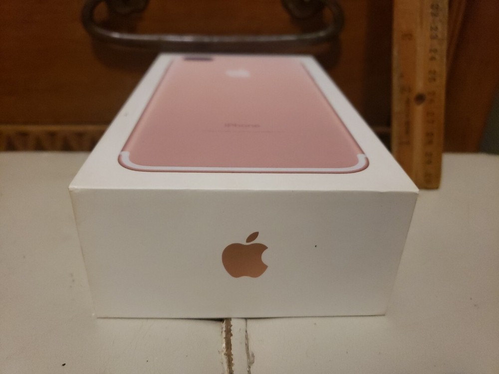 Apple iPhone 7 Plus Empty Box - A1661 Rose Gold 32GB Replacement Empty Box Only
