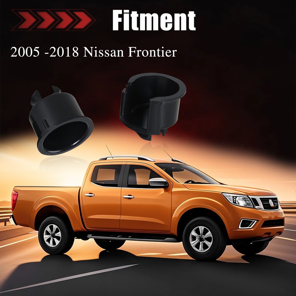 Quality Driver & Passenger Side Tailgate Hinge Bushing for Nissan Frontier 05-18