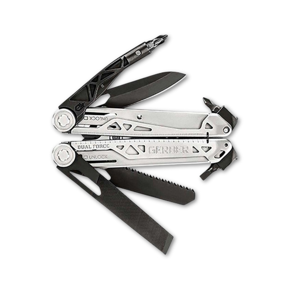 Gerber - Dual-Force Multi-Tool | Stainless/Black