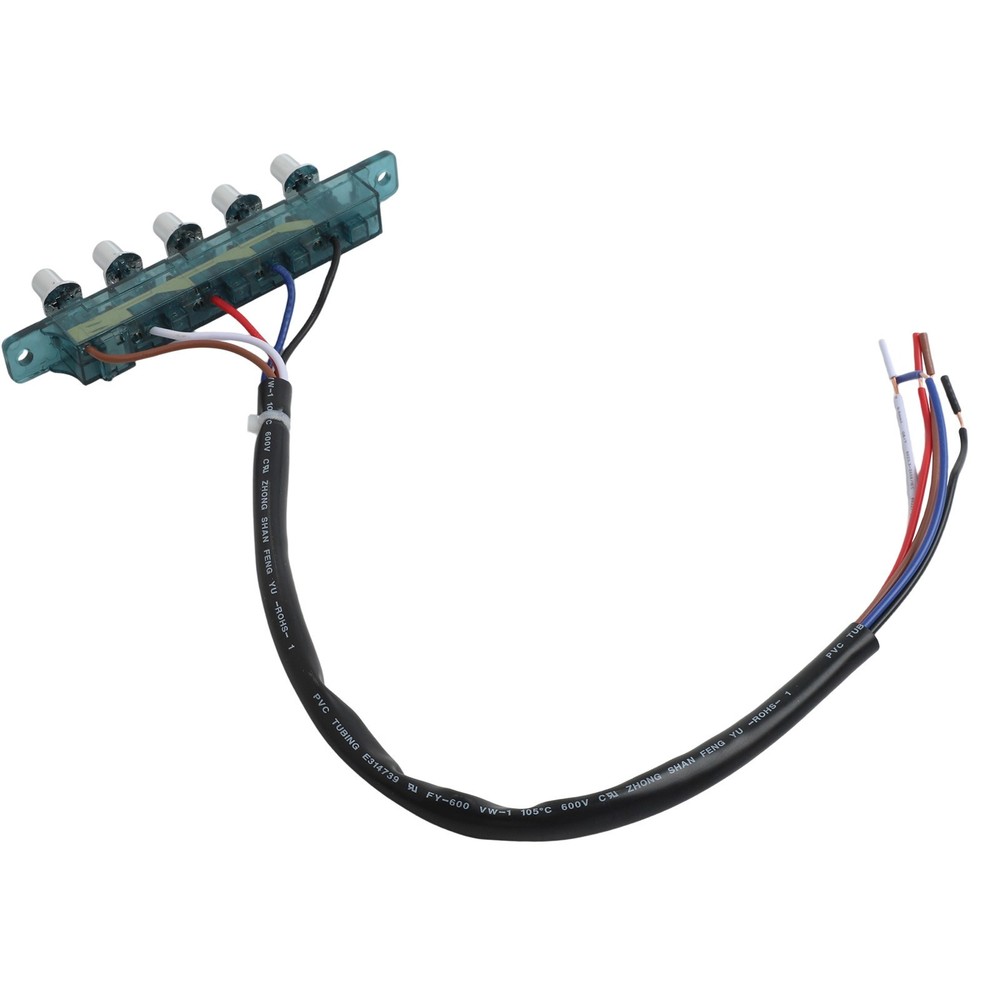 Range Hood Control Panel 5 Button Switch for Enhanced Operation in Kitchens