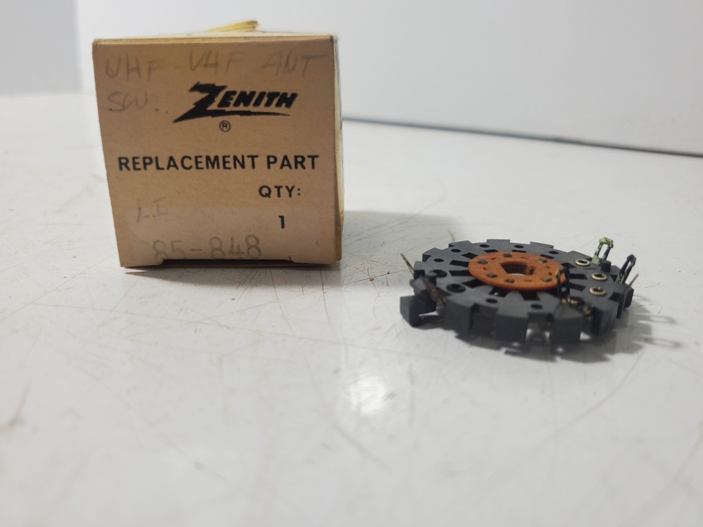 Zenith 85-848 Rotary Switch NOS Untested