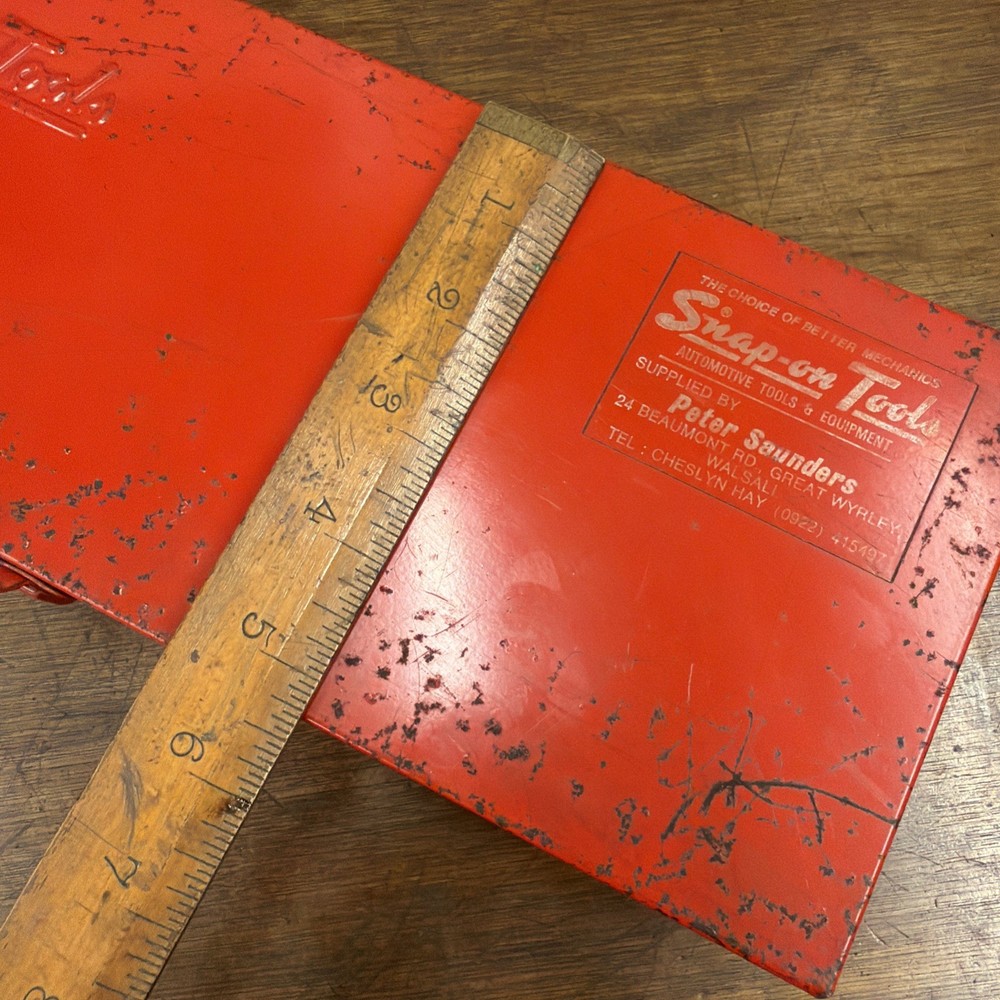 Vintage Snap On Tool Box - KRA-104 - 1974