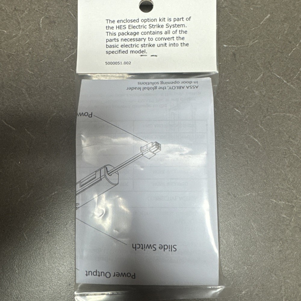 HES ASSA ABLOY 2005M3: Smart Pac 3 Electric Strike System