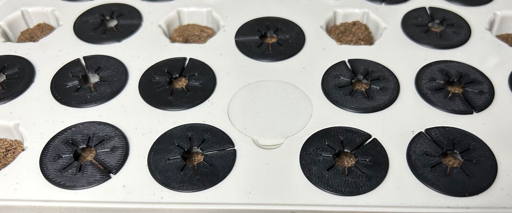 Flexible Aerogarden FARM Seed Starter Tray Sponge 85pc Covers Keep Algae Down Bk