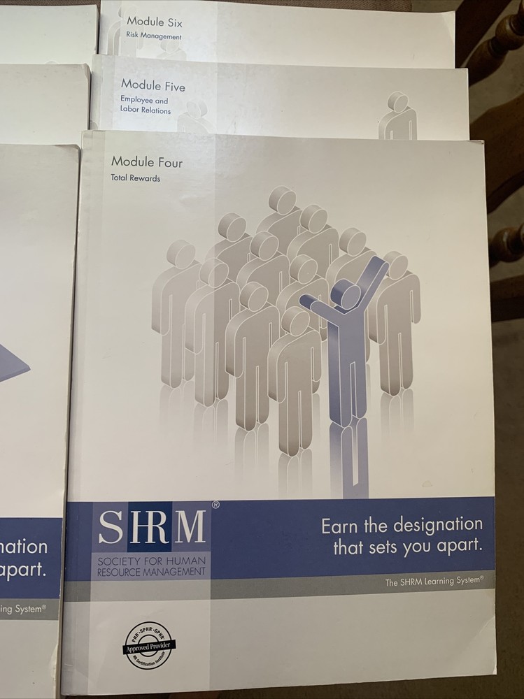 2010 SHRM Learning System Complete Set 1-6 PHR/SPHR Certification Prep Tool