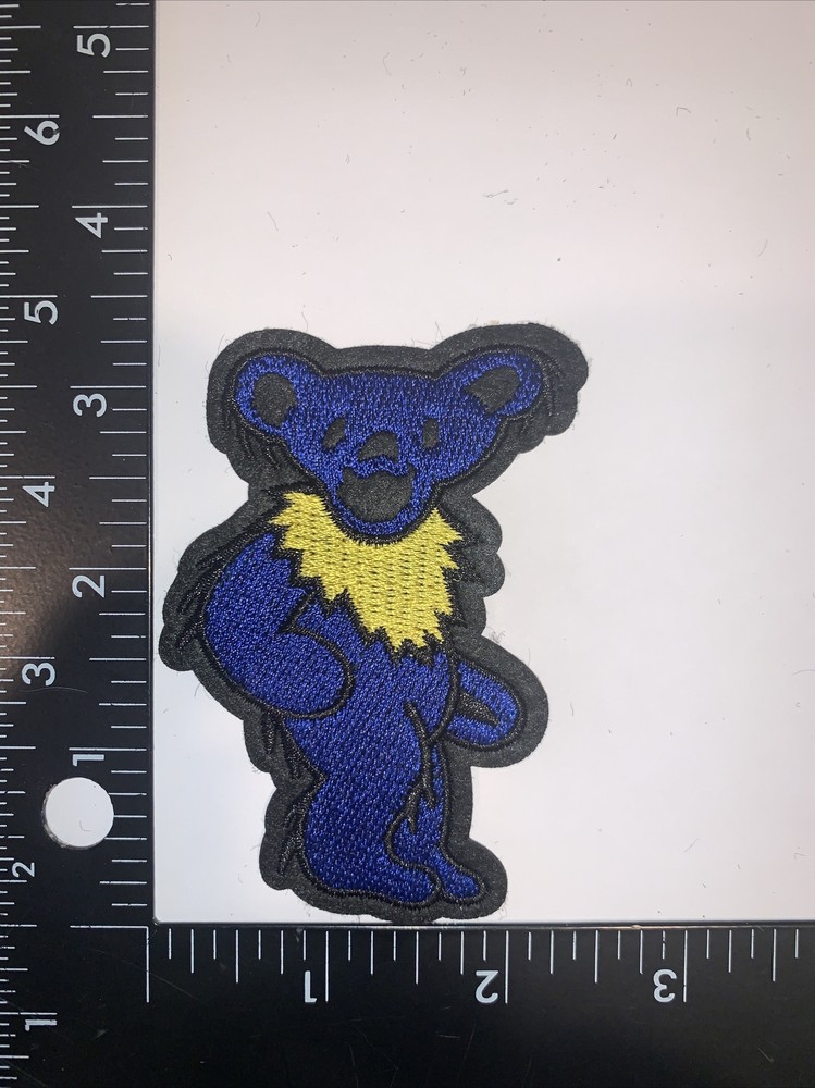 Grateful Dead Dancing Bear Iron On Patch
