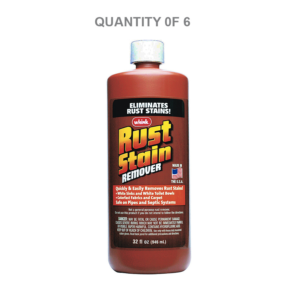 Whink Rust Stain Remover, 32 oz. 6-Pack