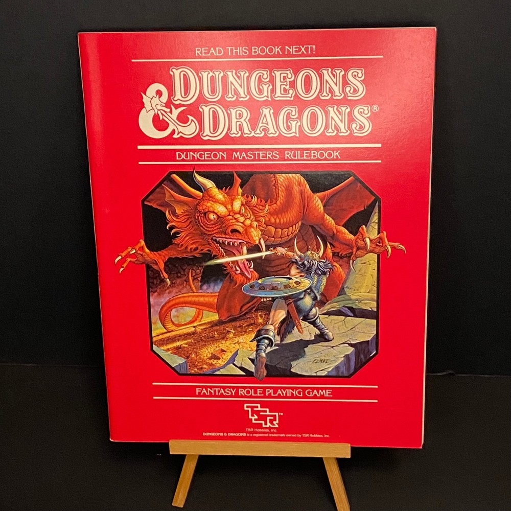 D&D Dungeons & Dragons - Dungeon Masters Rulebook - First Printing 1983 - TSR