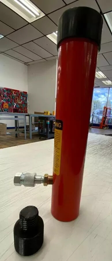 10 TON 6 INCH STROKE HYDRAULIC RAM FRAME MACHINE & PULLING POSTS