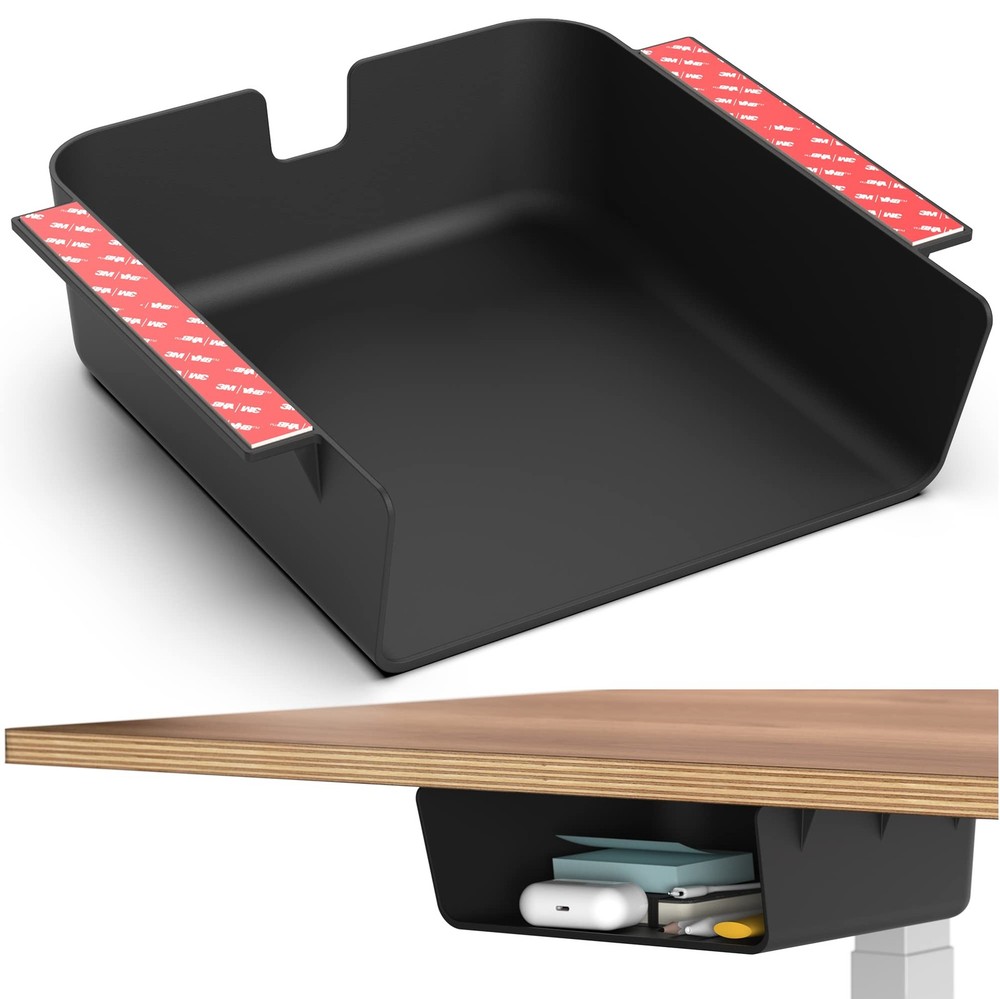 Under Desk Storage Shelf, Drawer Organizer for Office, Workstations, Tables, ...