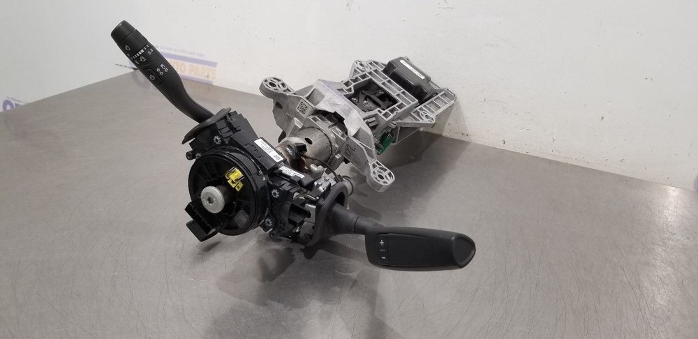 20 CHEVY SILVERADO 1500 LT STEERING COLUMN 5.3L KEYLESS IGNITION