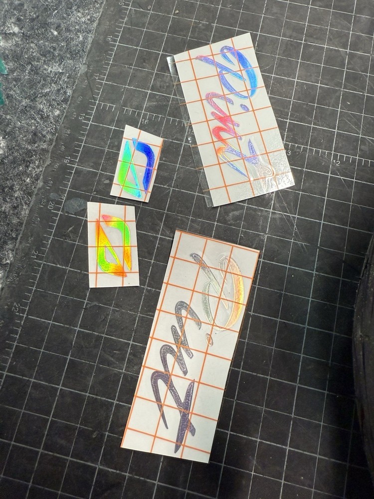Onewheel Pint Decals - Oil slick