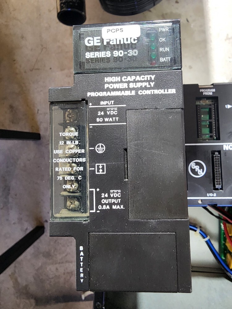 Ge-FanucI C693CPU311-AD programmable controller base 5-slot with cpu + 90-30PS