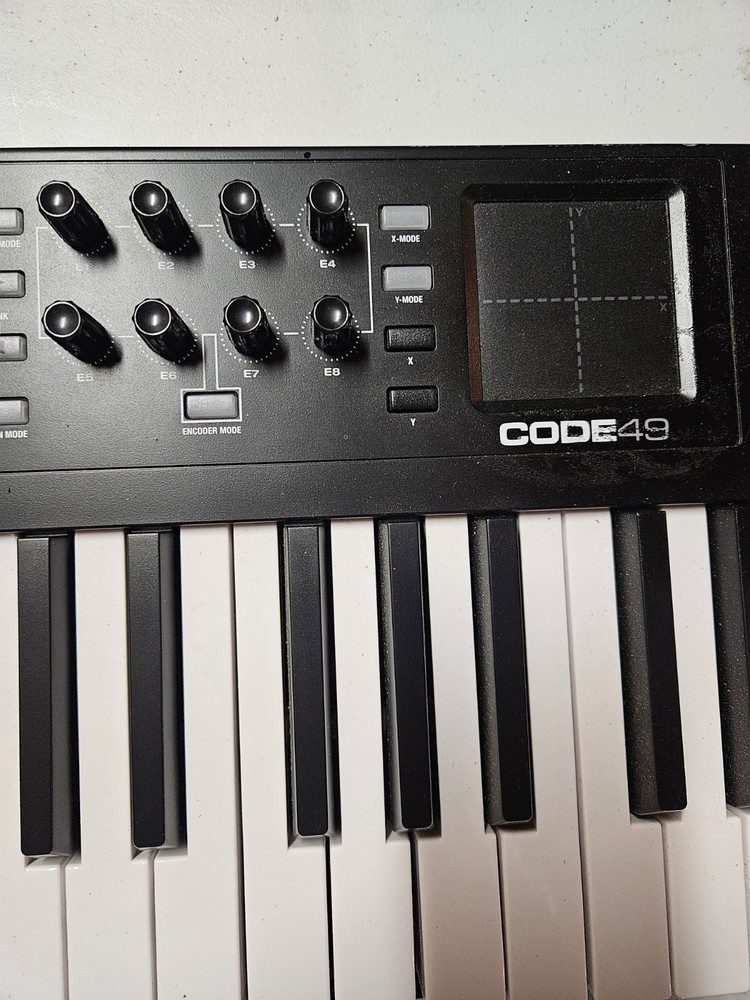 M-Audio Code 49 Midi Keyboard Controller and Drum Pads - Black - READ DETAILS