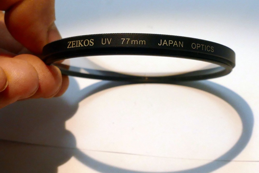 Zeikos 77mm Lens Filter protection Japan Optics