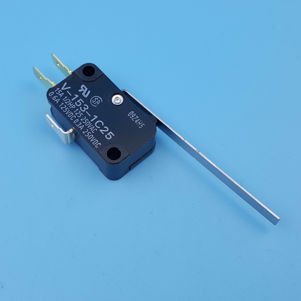 Omron V-153-1C25 Momentary Long Hinge Lever 3Pin SPDT Mini Basic Limit Switch
