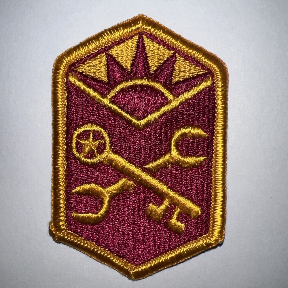 US ARMY ADVANCE WEAPONS SUPPORT COMMAND CLASS A PATCH - FULL COLOR