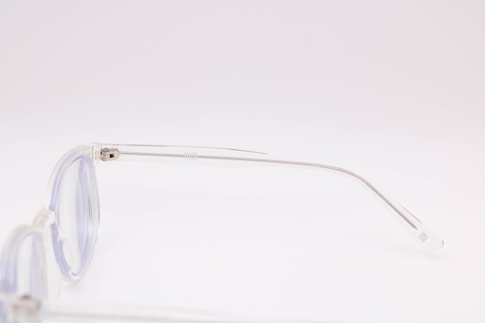 Muse Campbell Clear Rectangle 38-000019 Eyeglasses Frames 53-18-145