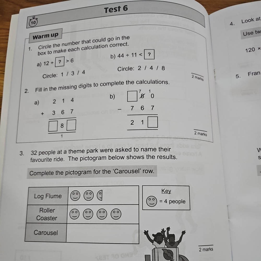 New KS2 Maths 10-Minute Tests: Problem Solving - Year 4: perfect... by CGP Books