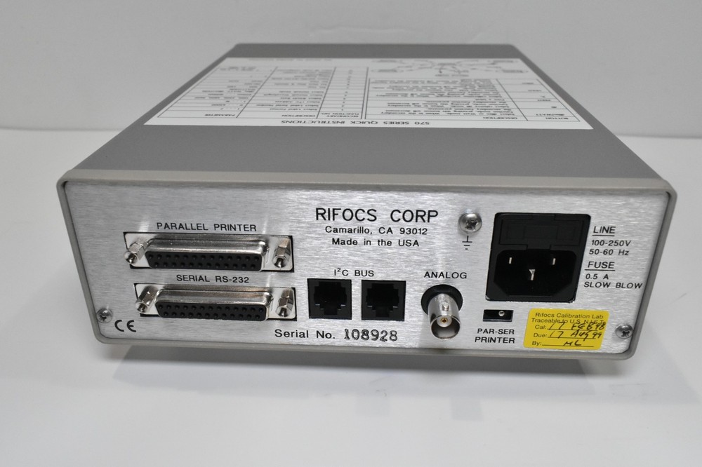 RIFOCS 578L Power Meter