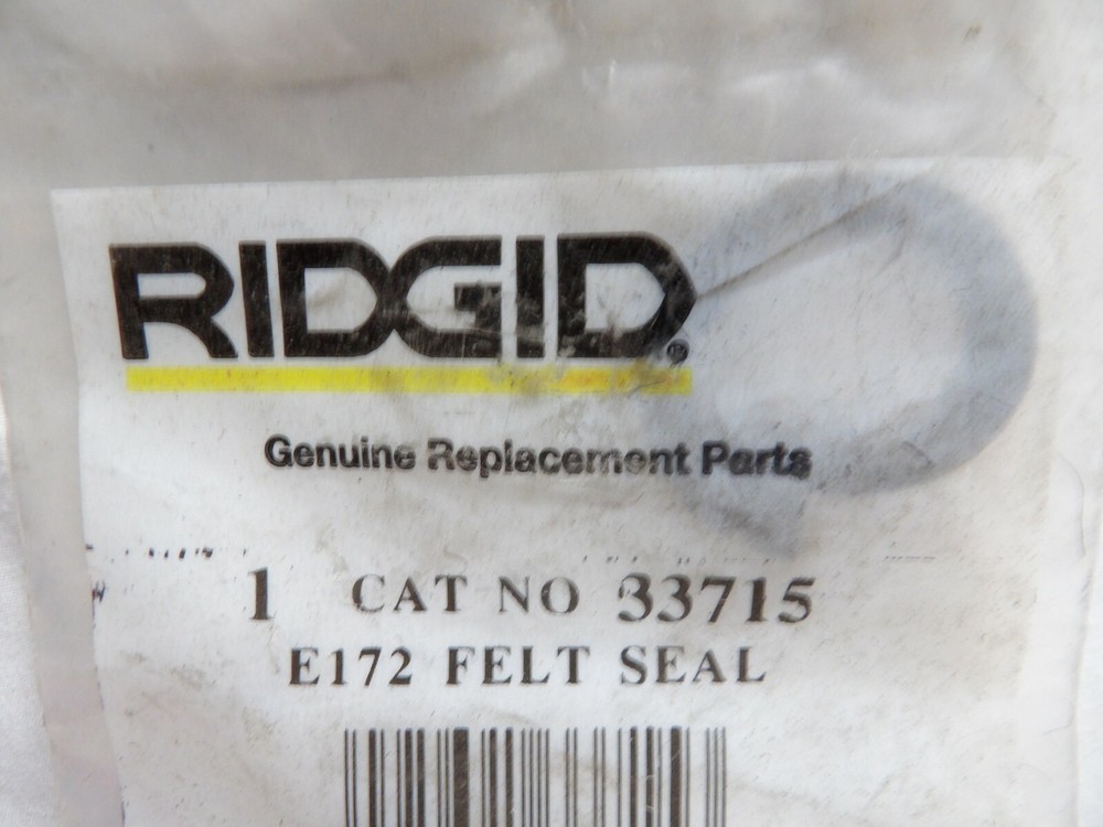 Ridgid 33715 Felt Seal E172