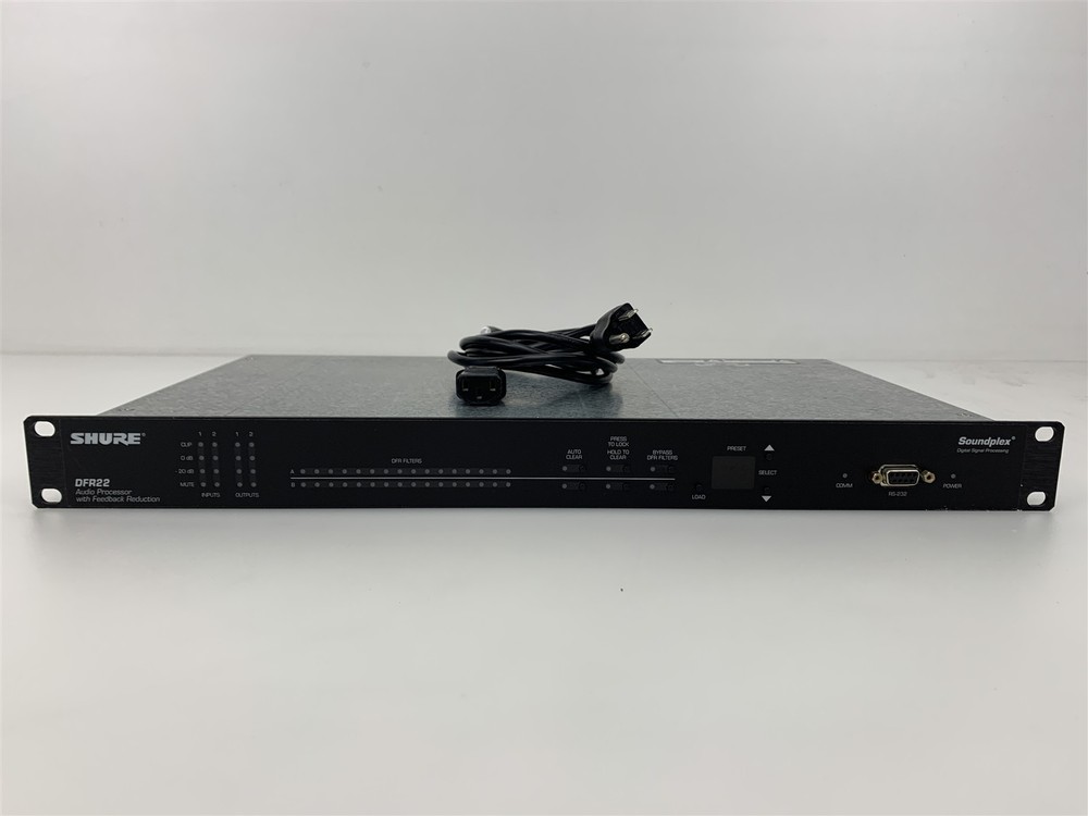 Shure DFR22 Feedback Suppression Processor