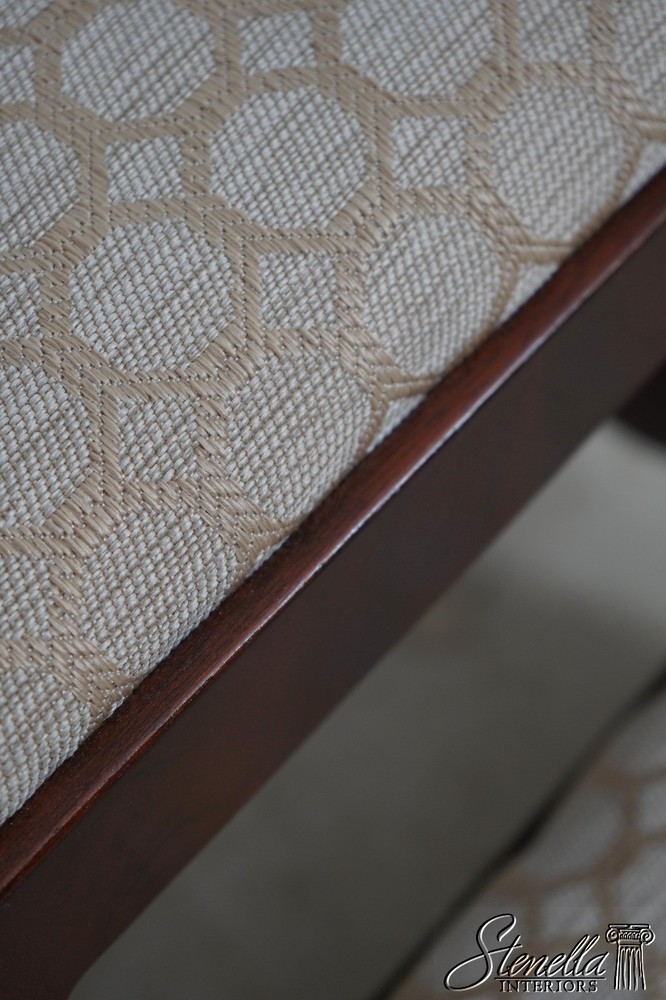 69512: Chippendale Style Mahogany Bedsteps