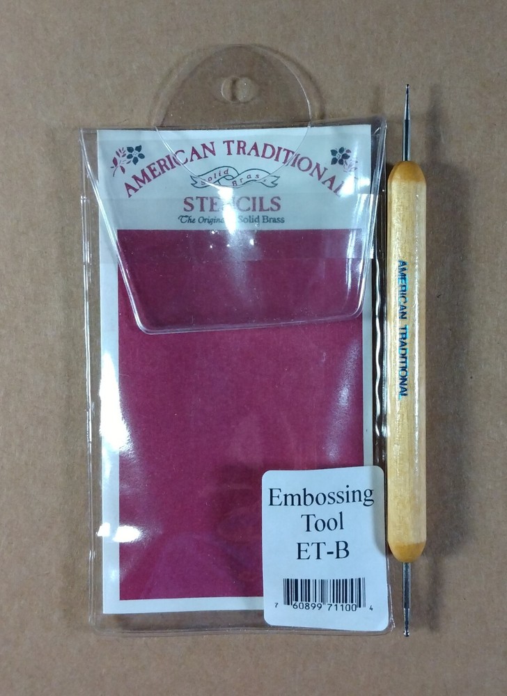 American Traditional Stencils Embossing Tool ET-B