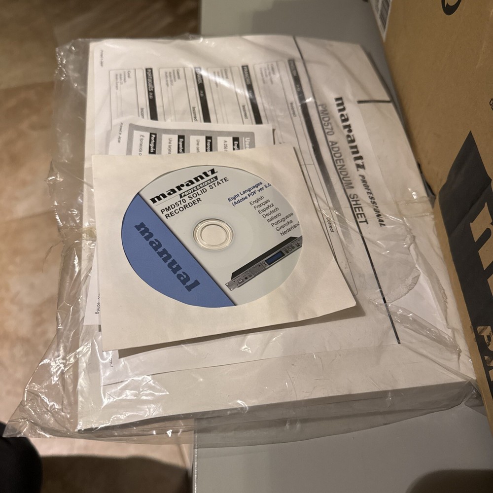 Marantz PMD-570 / U1S Recorder New