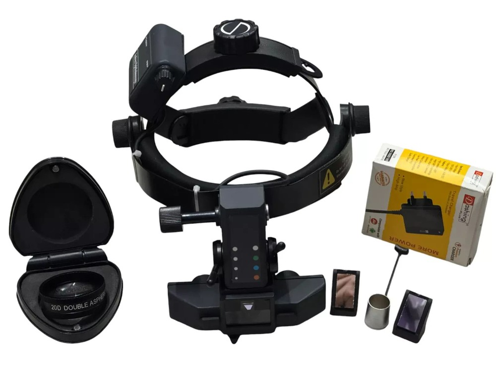Doctors Four filter cordless binocular indirect ophthalmoscope with 20d