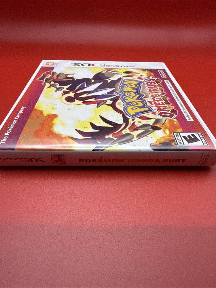 Pokemon Omega Ruby Nintendo 3DS Empty Case with Insert Only NO GAME