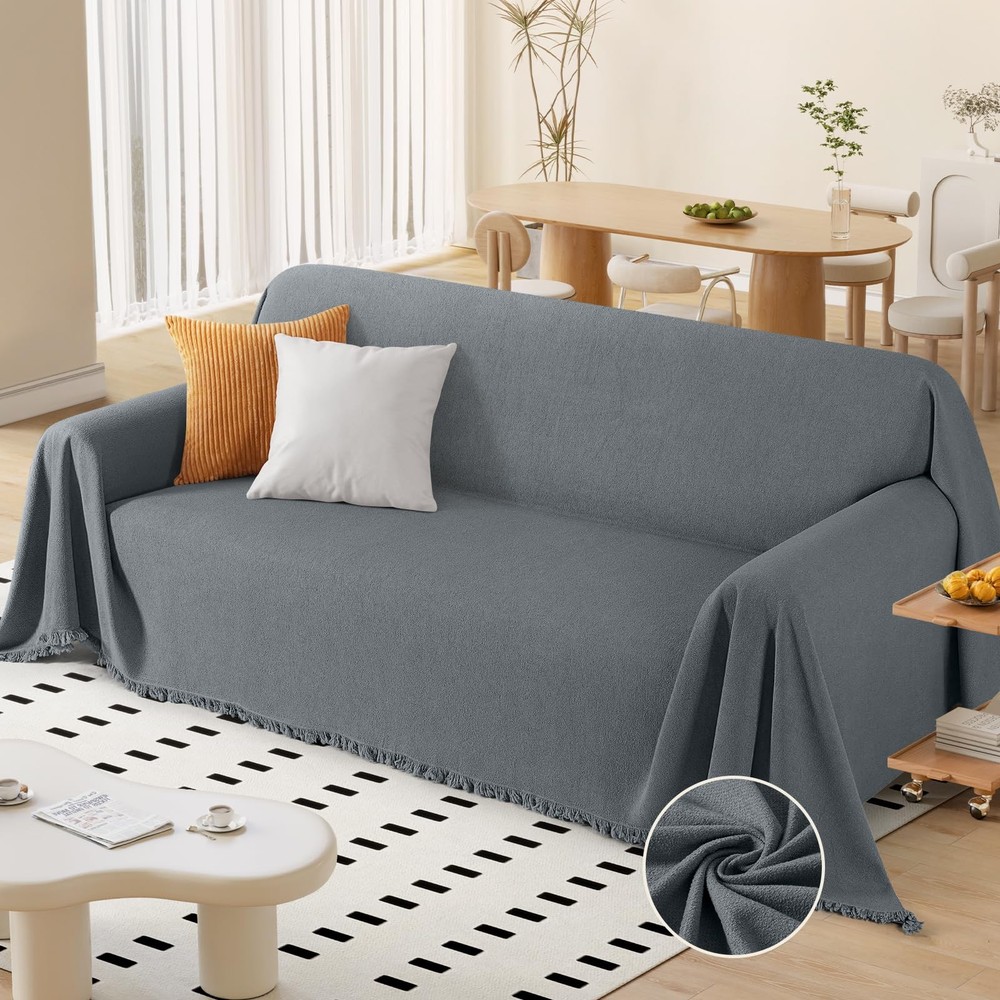 Couch Cover, Couch Cover Blanket for Sofa, Thick Durable Throw for Sectional ...