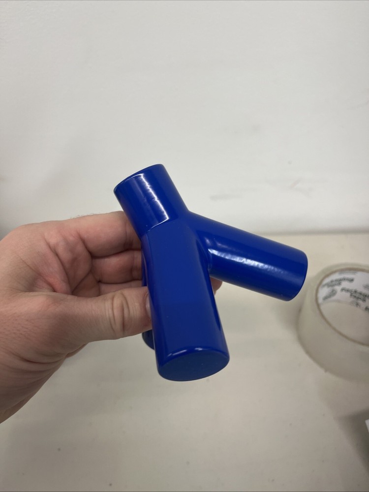 Design By Conran Candlesticks Pair 2 Blue Nice Decor Home 3.5” Tall Free Ship