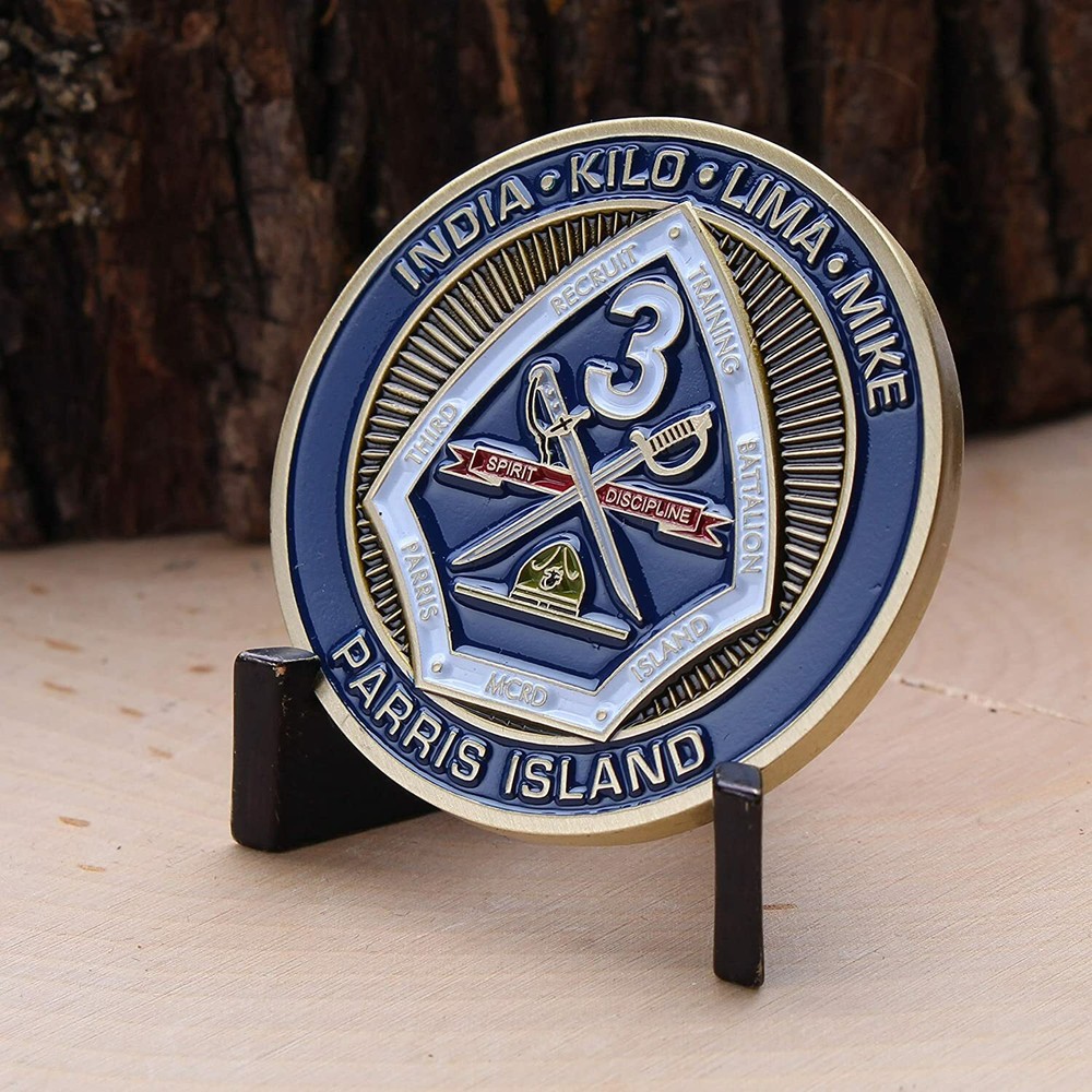 3rd Recruit Training Battalion Parris Island Challenge Coin