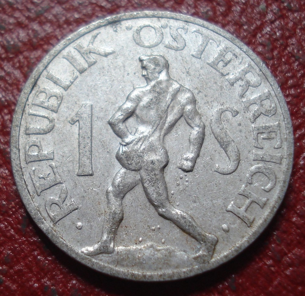 1957 AUSTRIA SCHILLING IN EF CONDITION