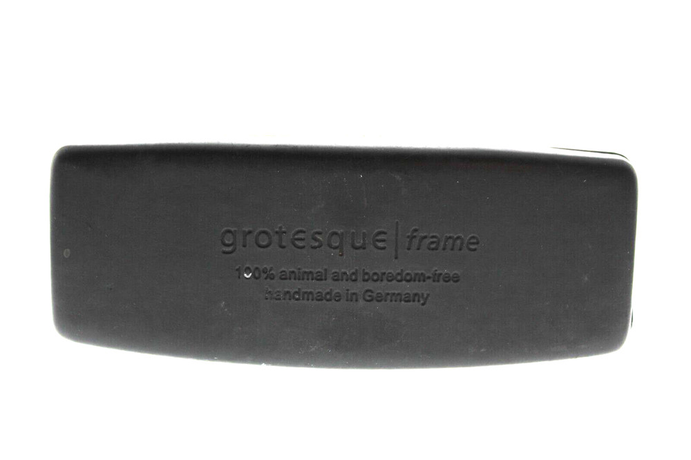 Grotesque Black Eyeglasses Case Handmade in Germany