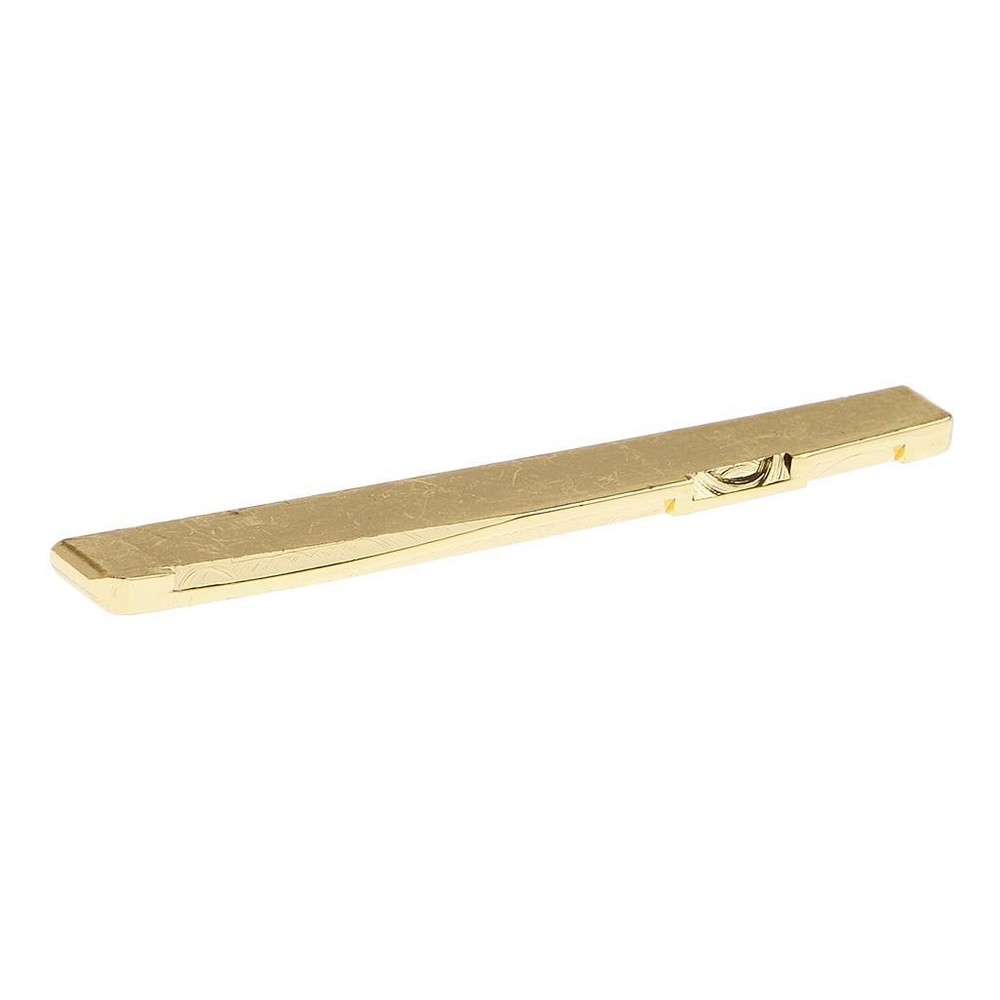 Bridge Saddle Slotted Brass Guitar Parts String Instrument