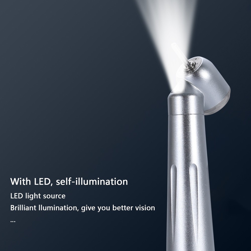 45 Degree LED E-generator Surgical Handpiece High Speed Dental
