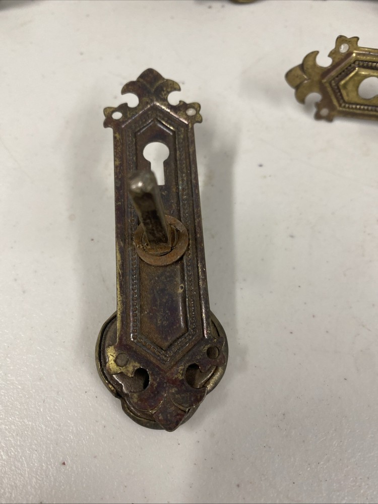 Draw Cabinet Metal 4" drop Handle Bundle X 12 used @E