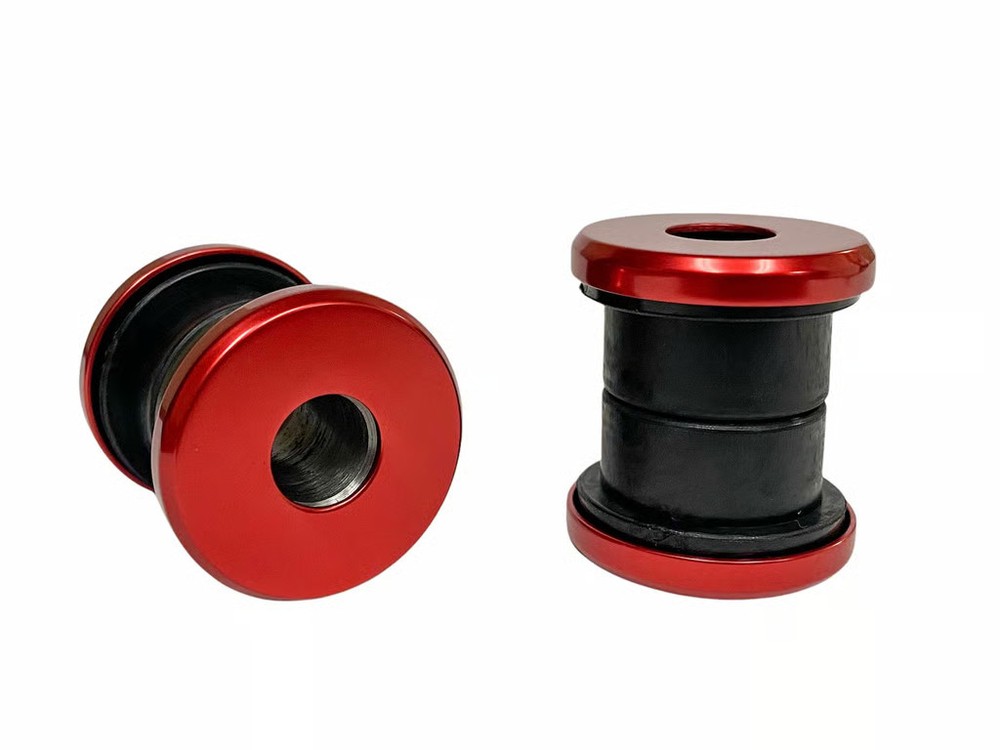 Pro-One Performance Handlebar Riser Damper Kit - Red Anodized Motorcycle 103070R