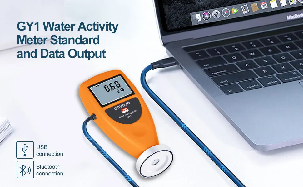 Smart Bluetooth Water Activity Meter Tester for Jerky & Dried Fruit