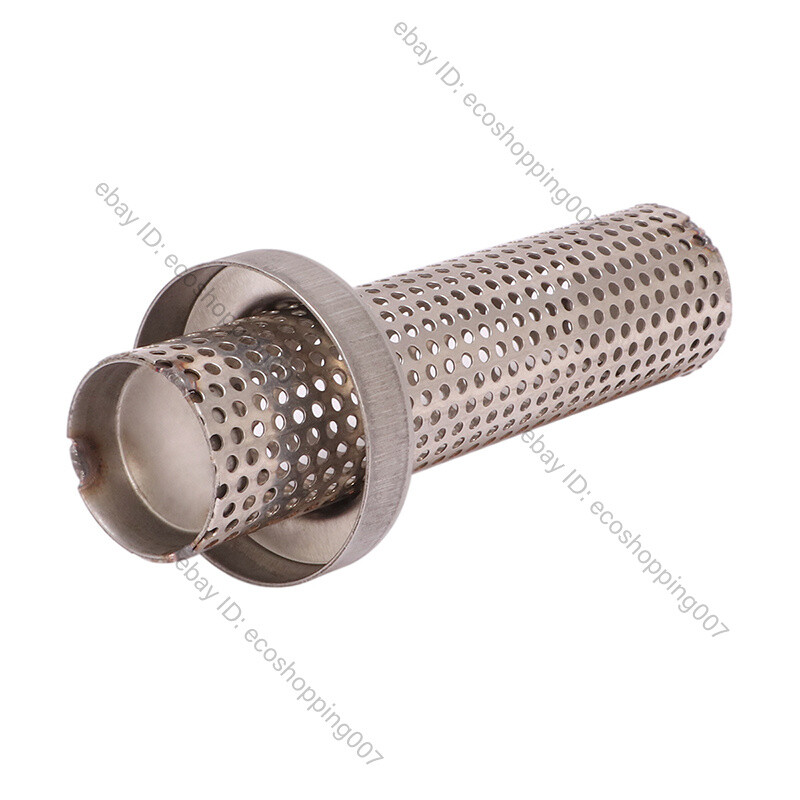 60.5mm Universal Exhaust Pipe Silencer DB Killer Baffle Reduce Noise Eliminate