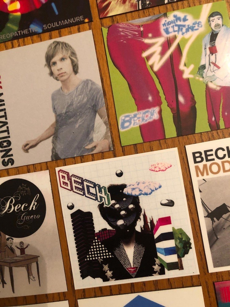 Beck fridge magnets
